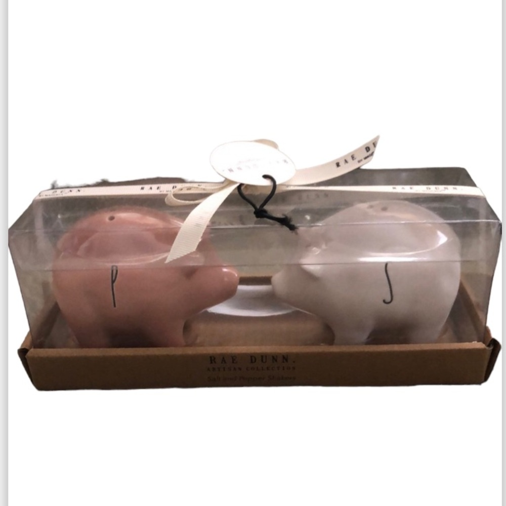 Rae Dunn Farmhouse Pig Salt and Pepper Shakers